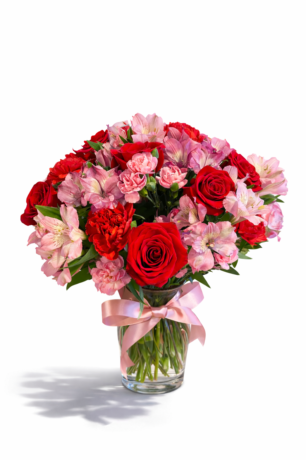 Romantic Red & Pink Vase