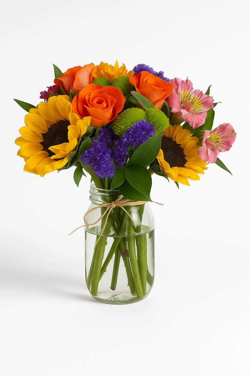 Rustic Mason Jar Sunshine